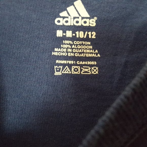 New York Mets Adidas Short Sleeve Tshirts Youth Boys Med 10/12 *READ - Picture 6 of 7